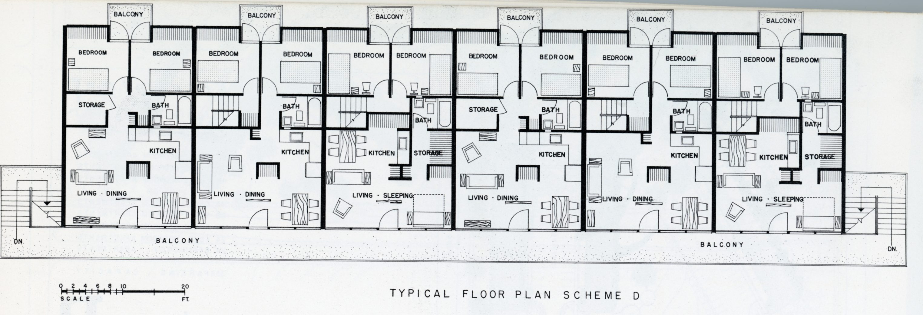 Low Cost Housing For Urban Renewal Architectural Research Report Part 2 OKC Mod